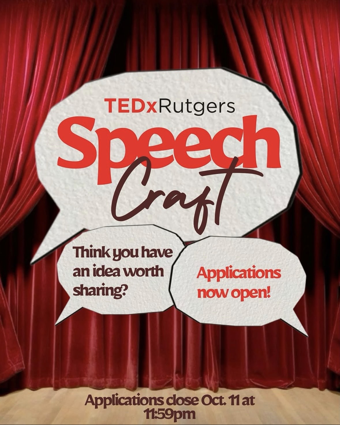 TEDxRutgers Speechcraft 2026